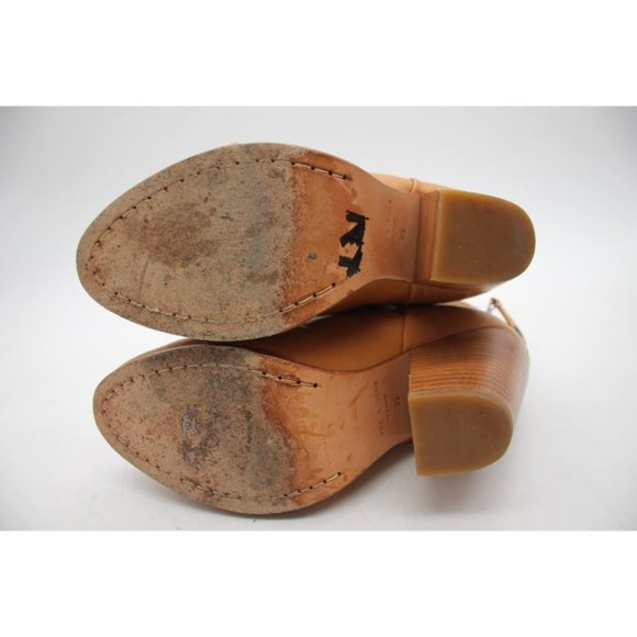 Rag & Bone New York Leather Boots Heals Brown Women's Size US 5 EU 35 - Picture 5 of 11